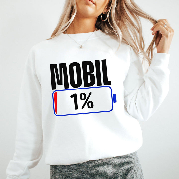 Lustige Sprüche Pullover – 1%... Humor garantiert-FaceeCo