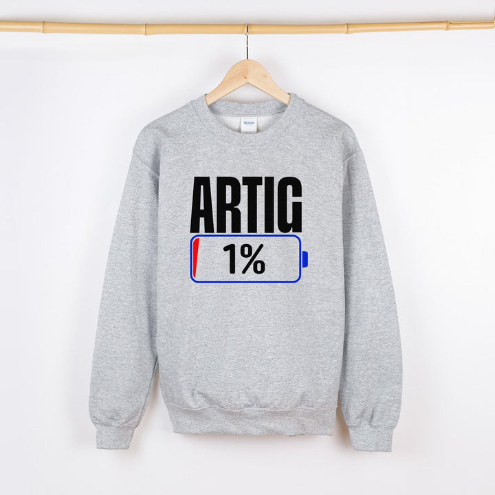 Lustige Sprüche Pullover – 1%... Humor garantiert-FaceeCo