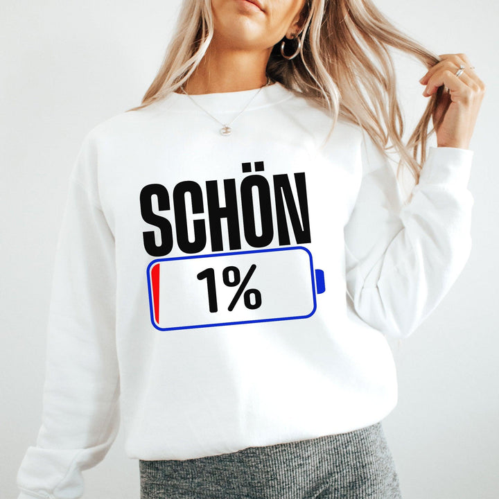 Lustige Sprüche Pullover – 1%... Humor garantiert-FaceeCo