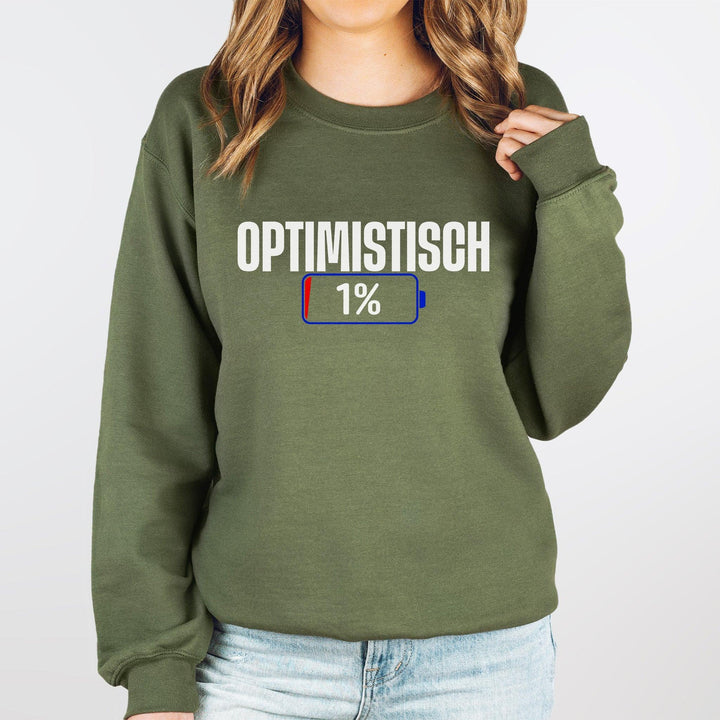 Lustige Sprüche Pullover – 1%... Humor garantiert-FaceeCo