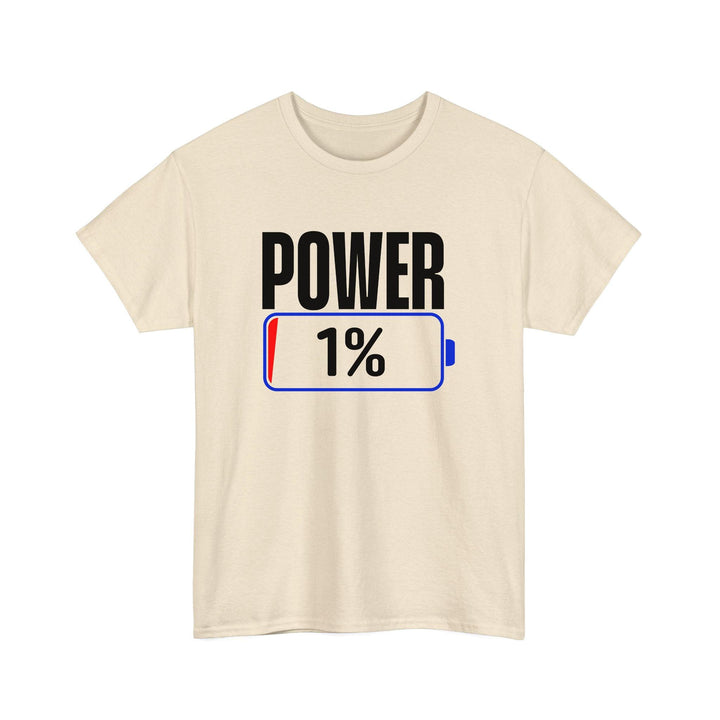 1%... Humor garantiert – Lustige Sprüche T-Shirt-FaceeCo