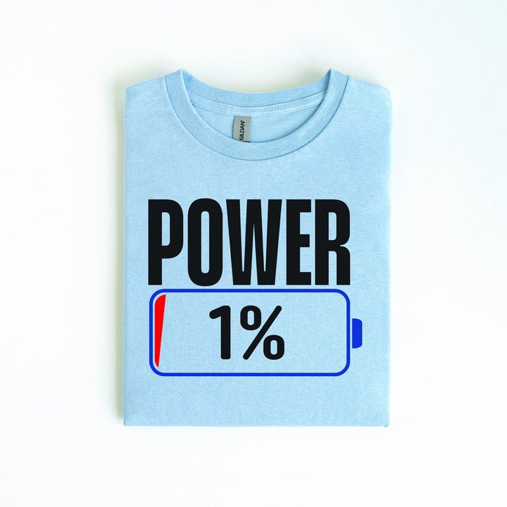1%... Humor garantiert – Lustige Sprüche T-Shirt-FaceeCo