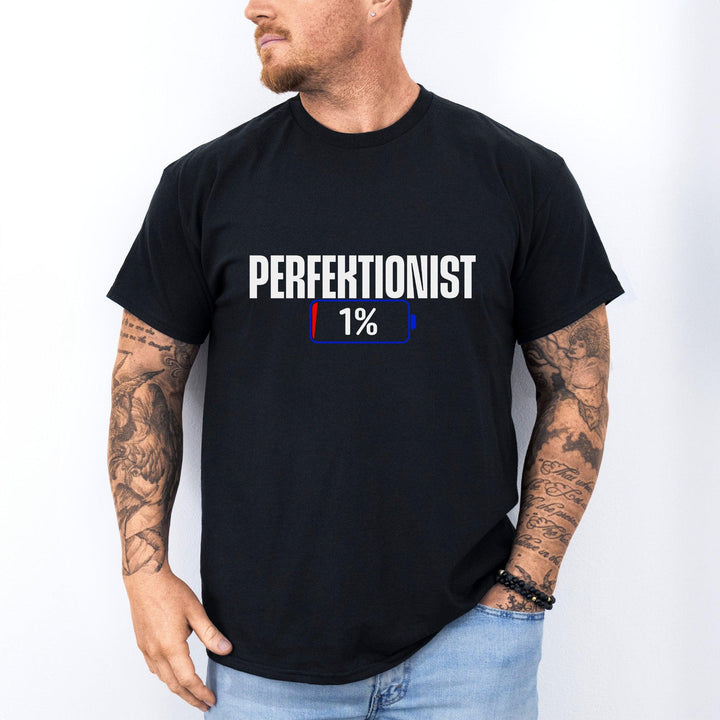 1%... Humor garantiert – Lustige Sprüche T-Shirt-FaceeCo