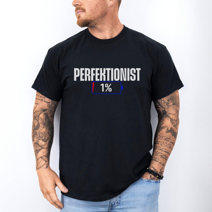 1%... Humor garantiert – Lustige Sprüche T-Shirt-FaceeCo