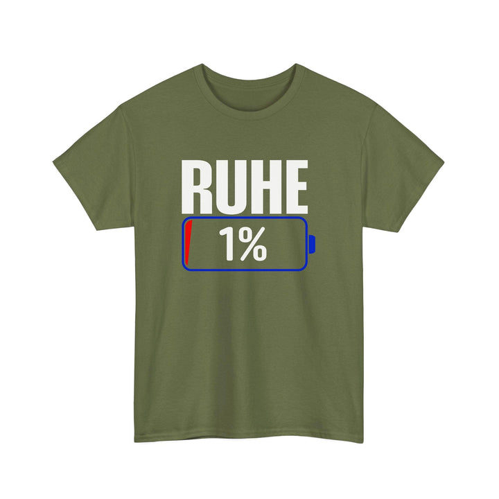 1%... Humor garantiert – Lustige Sprüche T-Shirt-FaceeCo