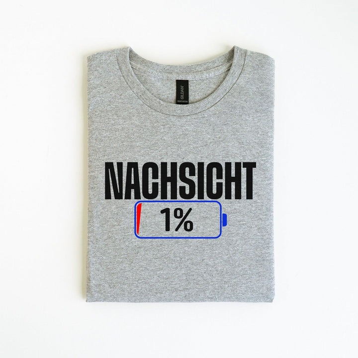 1%... Humor garantiert – Lustige Sprüche T-Shirt-FaceeCo