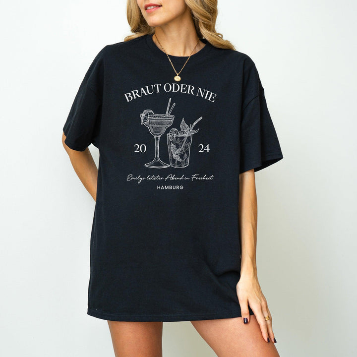 Personalisierte Braut-Shirt für Junggesellinnenabschied-FaceeCo