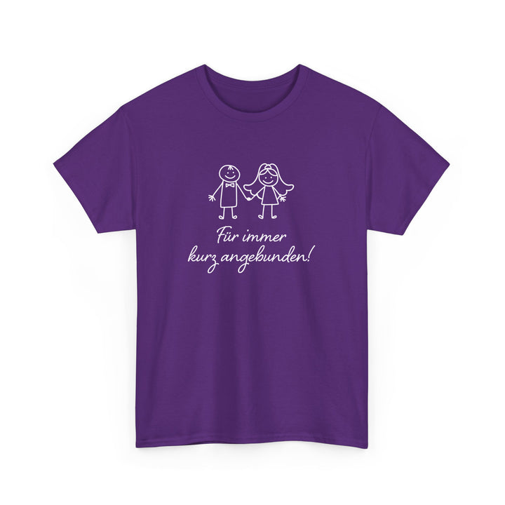 Für Immer Kurz Angebunden T-Shirt-FaceeCo