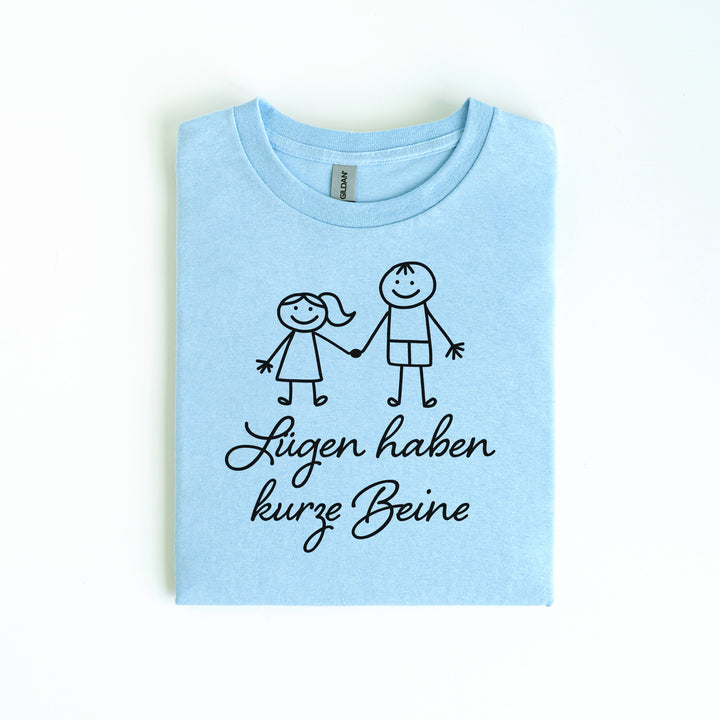 Lügen Haben Kurze Beine T-Shirt-FaceeCo