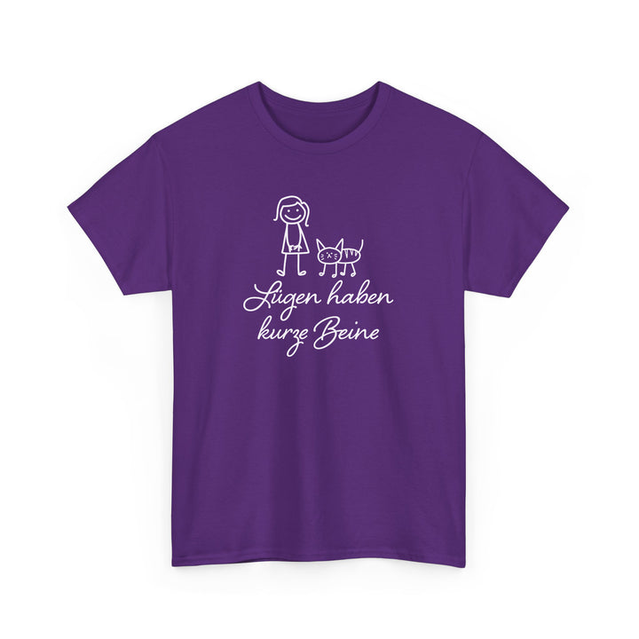 Lügen Haben Kurze Beine T-Shirt Sprüche-FaceeCo