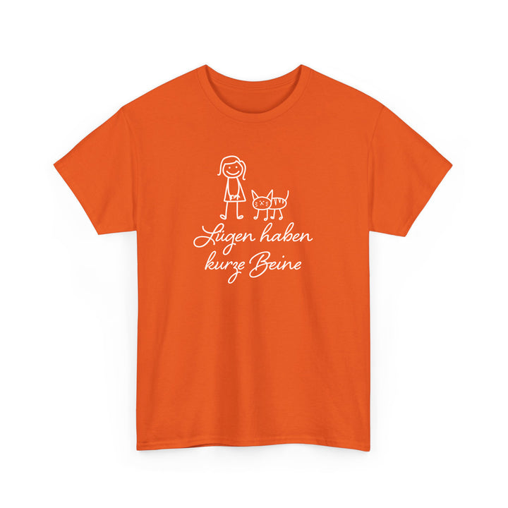 Lügen Haben Kurze Beine T-Shirt Sprüche-FaceeCo