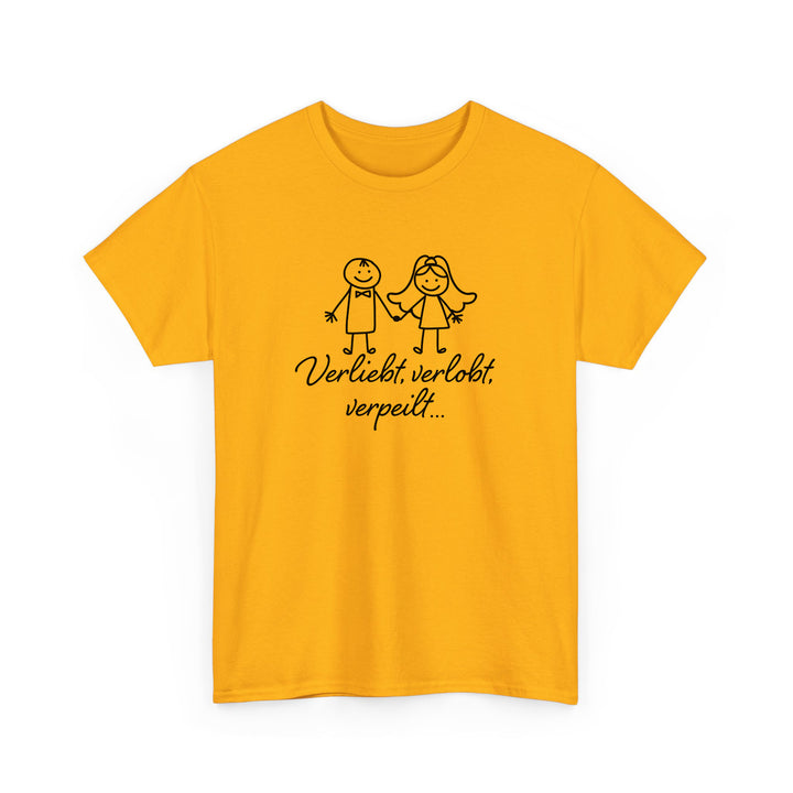 Verliebt Verlobt Verpeilt T-Shirt-FaceeCo