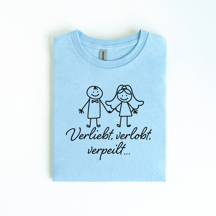 Verliebt Verlobt Verpeilt T-Shirt-FaceeCo
