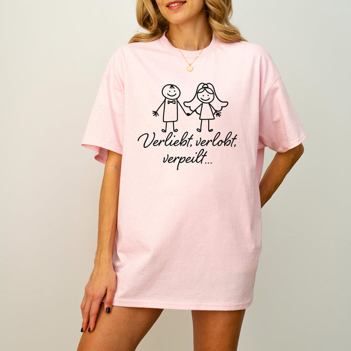 Verliebt Verlobt Verpeilt T-Shirt-FaceeCo