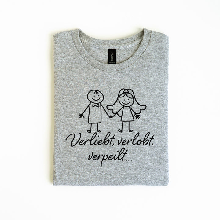 Verliebt Verlobt Verpeilt T-Shirt-FaceeCo