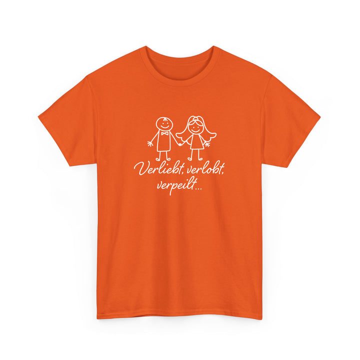 Verliebt Verlobt Verpeilt T-Shirt-FaceeCo