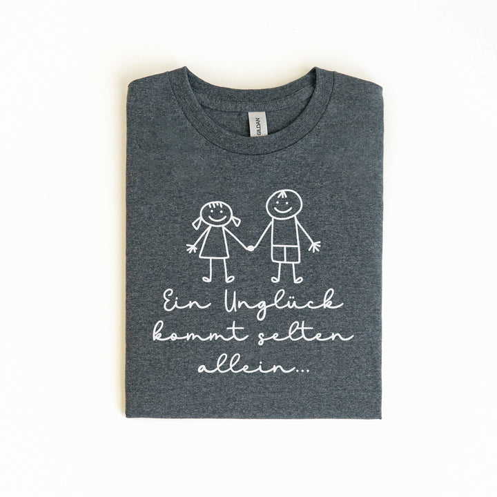 Ein Unglück Kommt Selten Allein Lustige Paar T-Shirts-FaceeCo