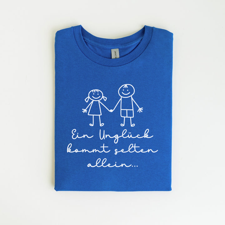 Ein Unglück Kommt Selten Allein Lustige Paar T-Shirts-FaceeCo