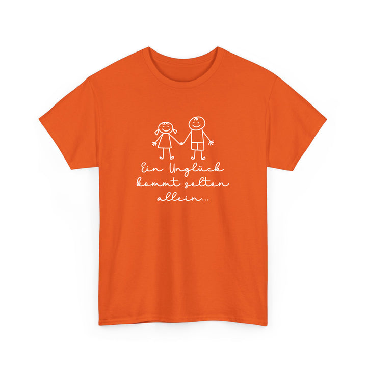 Ein Unglück Kommt Selten Allein Lustige Paar T-Shirts-FaceeCo