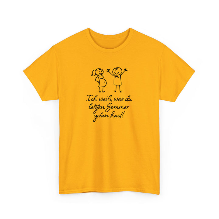 Ich Weiß Was du Letzten Sommer Getan Hast Lustige Sprüche T-Shirts-FaceeCo