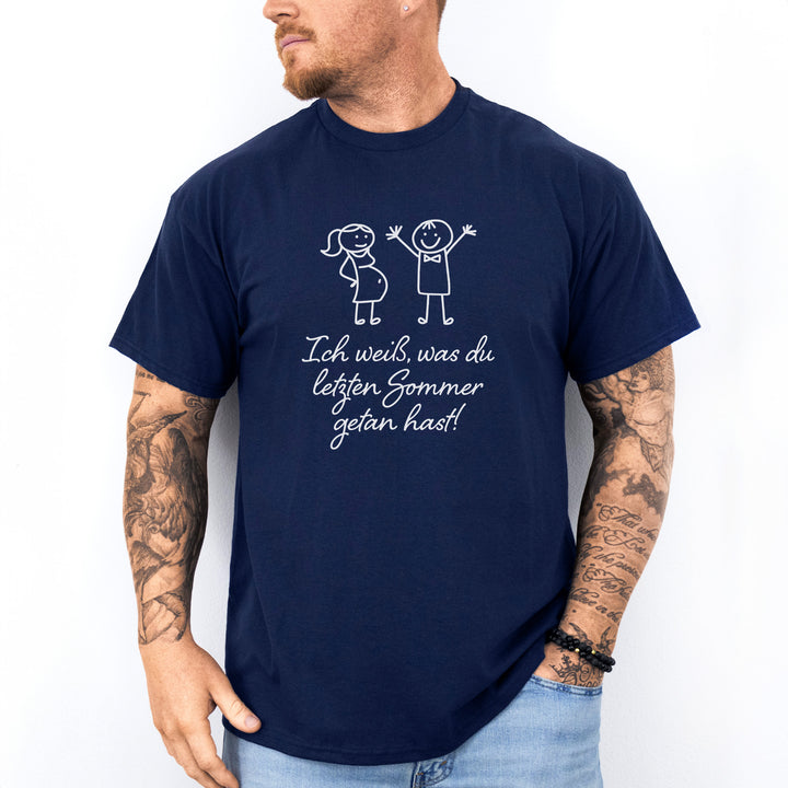 Ich Weiß Was du Letzten Sommer Getan Hast Lustige Sprüche T-Shirts-FaceeCo