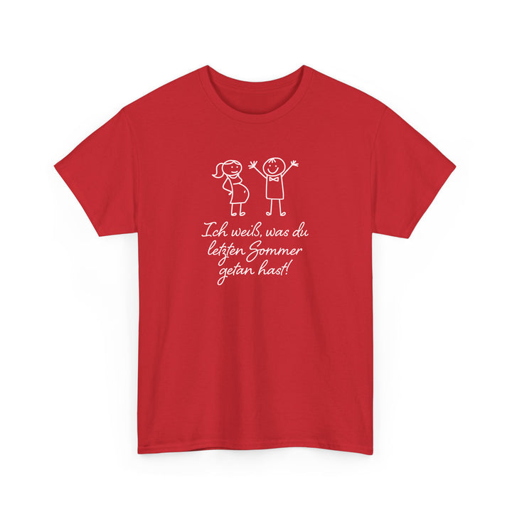 Ich Weiß Was du Letzten Sommer Getan Hast Lustige Sprüche T-Shirts-FaceeCo
