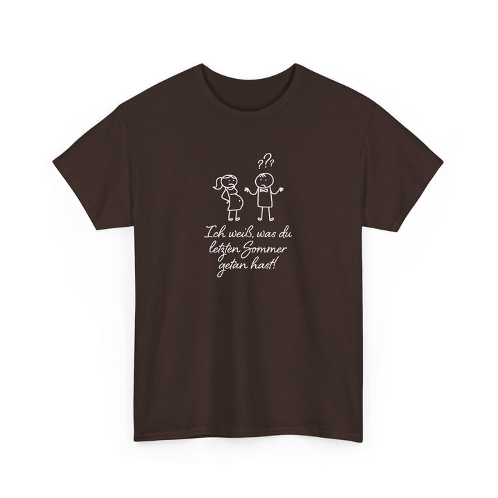 Ich Weiß Was du Letzten Sommer Getan Hast Lustige Sprüche T-Shirts-FaceeCo