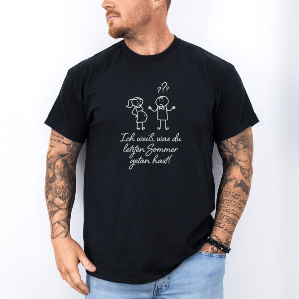Ich Weiß Was du Letzten Sommer Getan Hast Lustige Sprüche T-Shirts-FaceeCo