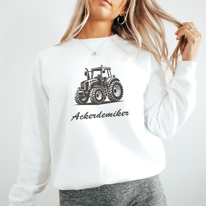 Unisex Retro Ackerdemiker Pullover-FaceeCo