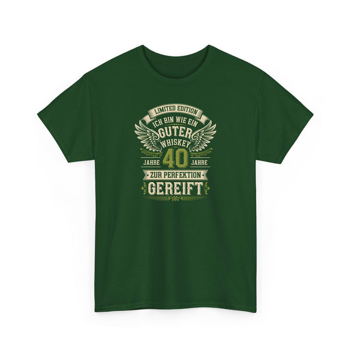 Ich bin wie guter Whiskey 40. Geburtstag T-Shirt-FaceeCo