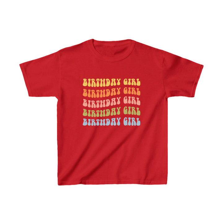 Geburtstagskind T-Shirt für Mädchen-FaceeCo