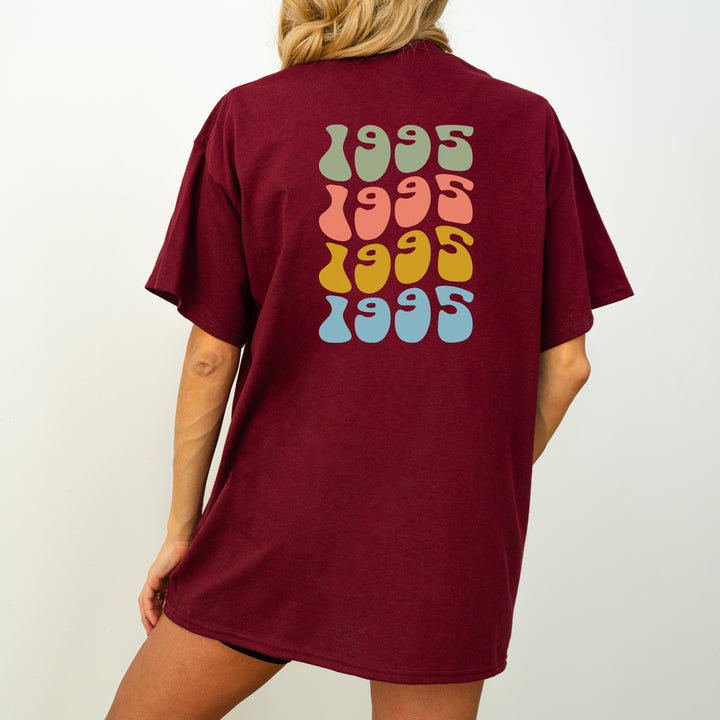 Personalisiertes Geburtstagsjahr T-Shirt-FaceeCo