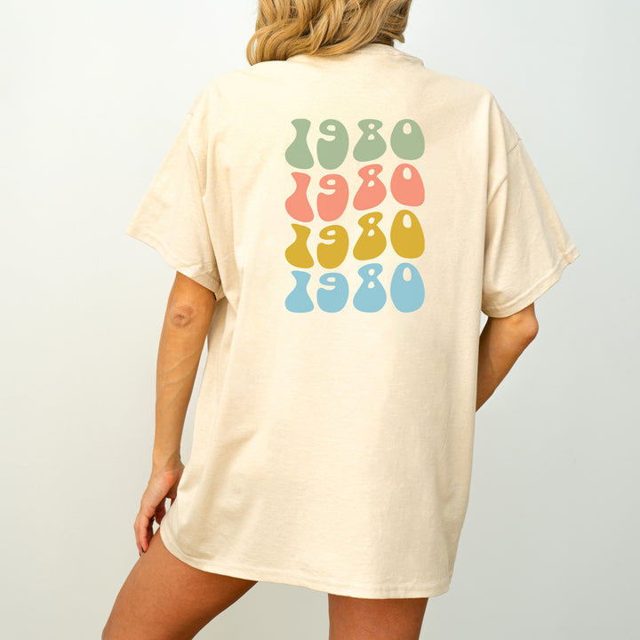 Personalisiertes Geburtstagsjahr T-Shirt-FaceeCo