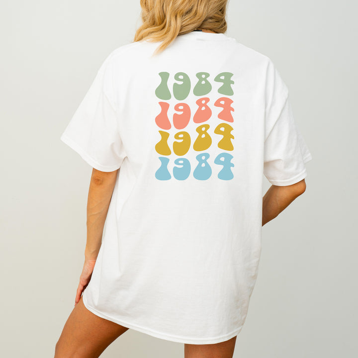 Personalisiertes Geburtstagsjahr T-Shirt-FaceeCo