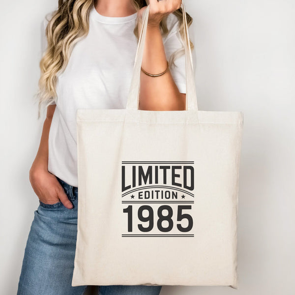Limited Edition 1985 Damen Tragetasche – Vintage Jahrgang Tote Bag-FaceeCo