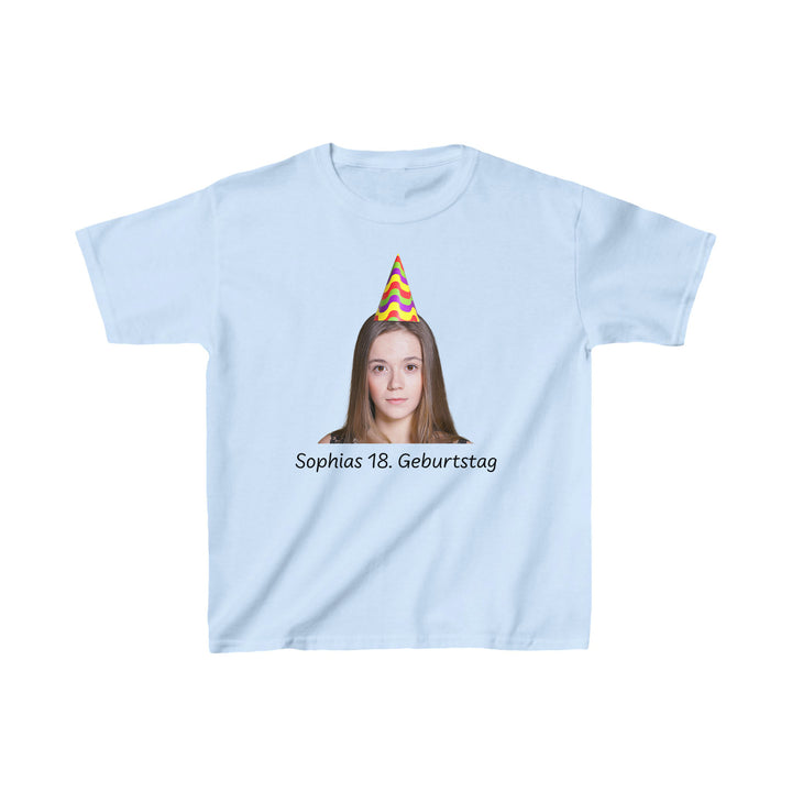 Personalisiertes Geburtstagsshirt für Kinder – Individuelles T-Shirt zum Geburtstag-FaceeCo