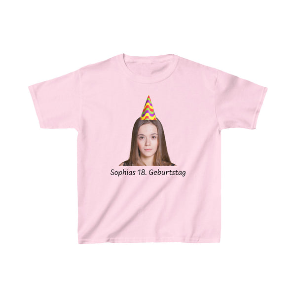 Personalisiertes Geburtstagsshirt für Kinder – Individuelles T-Shirt zum Geburtstag-FaceeCo