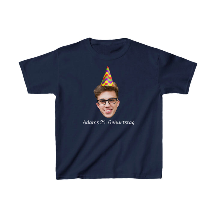 Personalisiertes Geburtstagsshirt für Kinder – Individuelles T-Shirt zum Geburtstag-FaceeCo