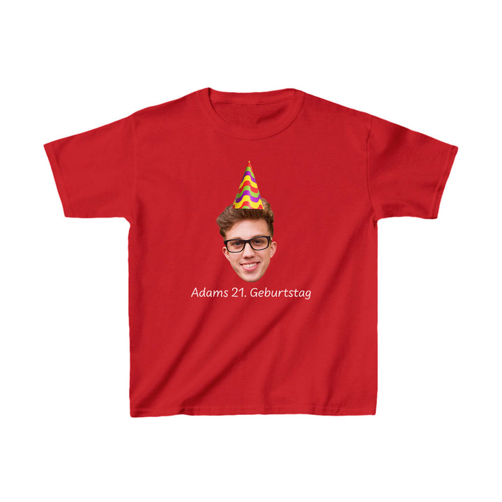 Personalisiertes Geburtstagsshirt für Kinder – Individuelles T-Shirt zum Geburtstag-FaceeCo