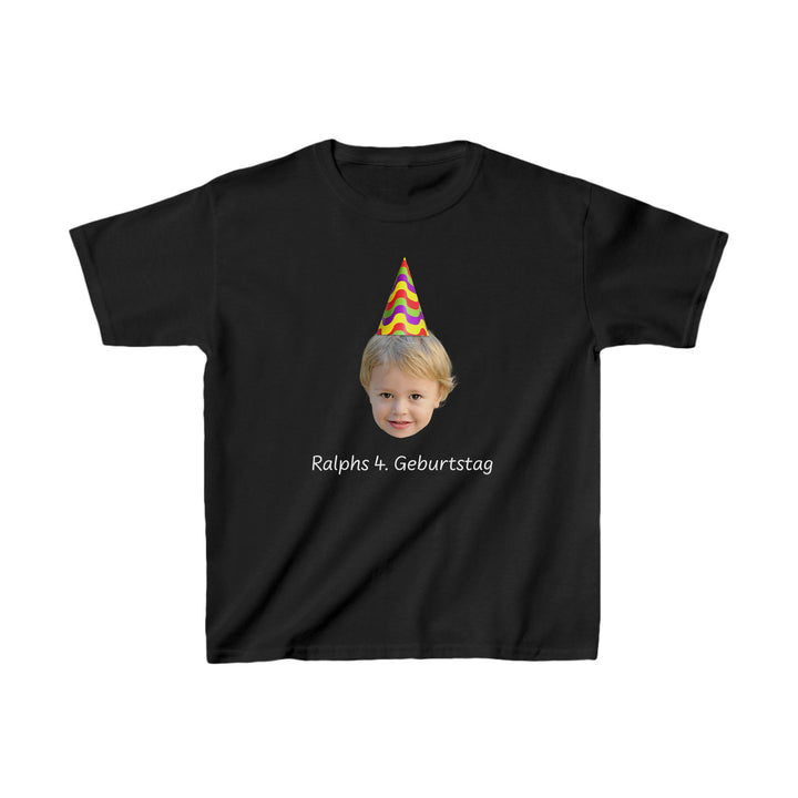 Personalisiertes Geburtstagsshirt für Kinder – Individuelles T-Shirt zum Geburtstag-FaceeCo