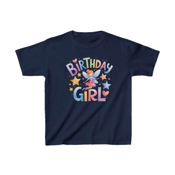 Geburtstag Mädchen T-Shirt mit Fee – Süßes Feen-Shirt für Kindergeburtstag-FaceeCo