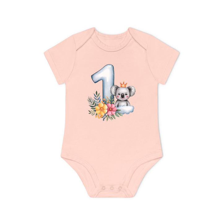 1 year Baby Shirt with koala Premium Organic Cotton-FaceeCo