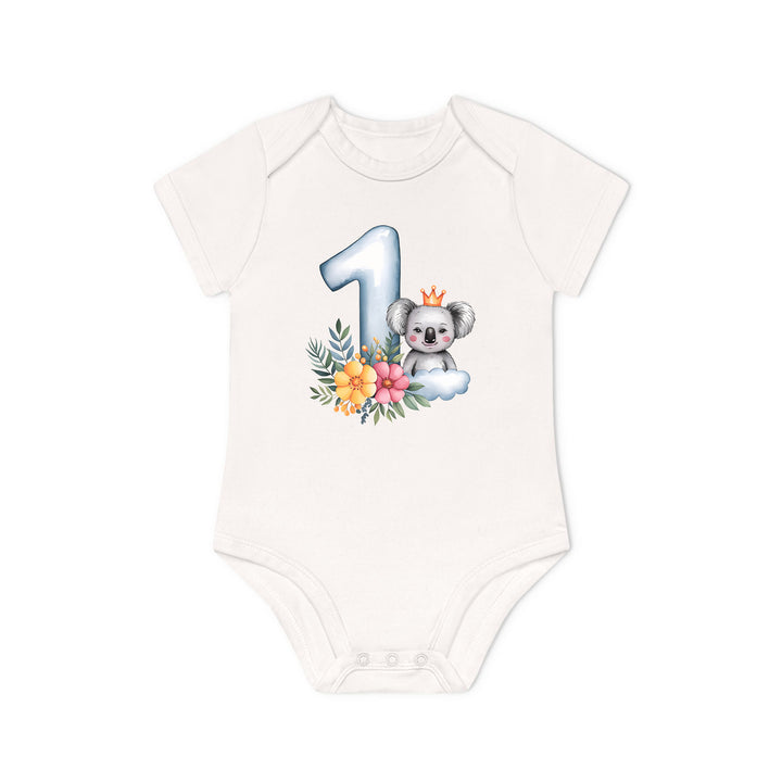 1 year Baby Shirt with koala Premium Organic Cotton-FaceeCo