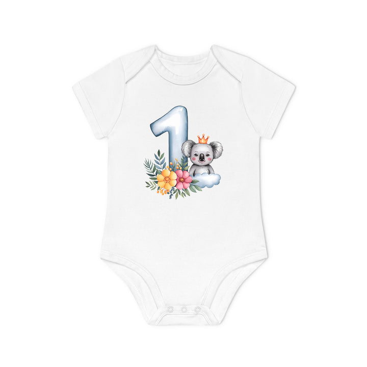 1 year Baby Shirt with koala Premium Organic Cotton-FaceeCo