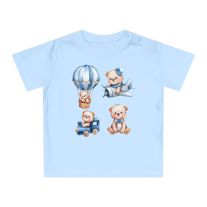 Teddy Bär Baby Body oder Shirt aus Bio-Baumwolle – Süßes Babygeschenk-FaceeCo