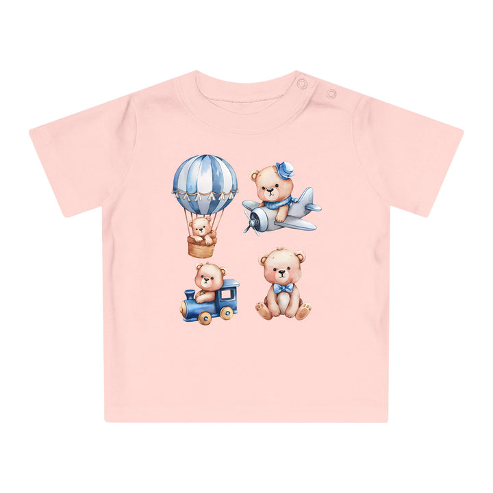 Teddy Bär Baby Body oder Shirt aus Bio-Baumwolle – Süßes Babygeschenk-FaceeCo
