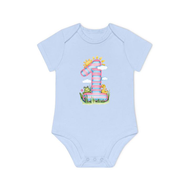 Geburtstag Baby Bodysuit oder T-Shirt – Premium Bio-Baumwolle-FaceeCo