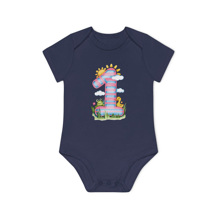 Geburtstag Baby Bodysuit oder T-Shirt – Premium Bio-Baumwolle-FaceeCo