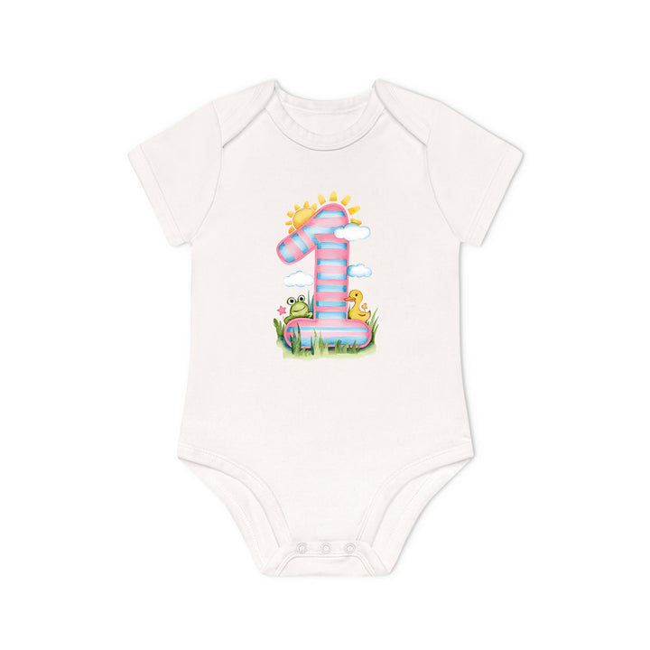 Geburtstag Baby Bodysuit oder T-Shirt – Premium Bio-Baumwolle-FaceeCo