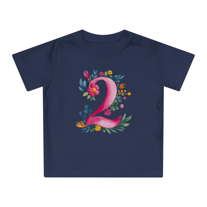 2. Geburtstag Baby Shirt aus Bio-Baumwolle – Premium Qualität-FaceeCo